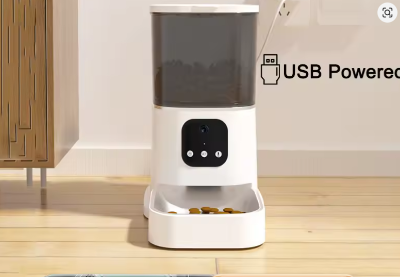 Smart Automatic Dog Feeder | 6L WiFi Pet Feeder with Camera