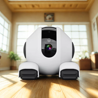 Robot pet camera with dual screens and 360-degree mobile monitoring — best pet camera for dogs and cats.